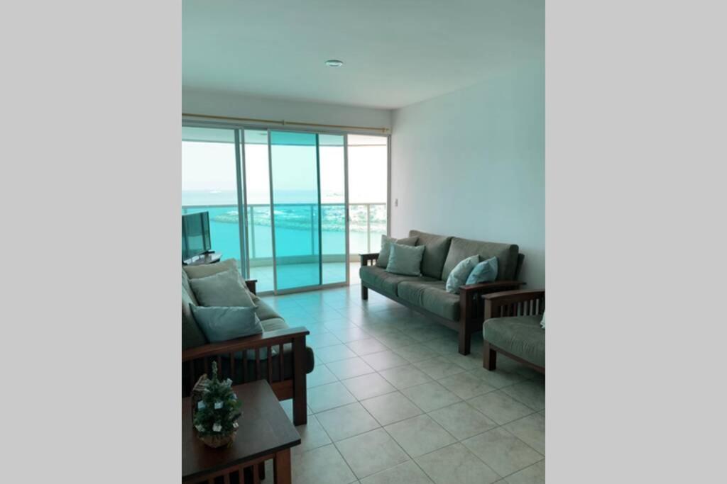 Dpto. Privado Frente Al Mar Con Vista Espectacular Apartment Salinas  Exterior photo